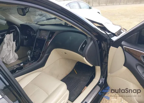 2015 Infiniti Q50 Premium from USA, damaged, VIN JN1BV7AR7FM390017